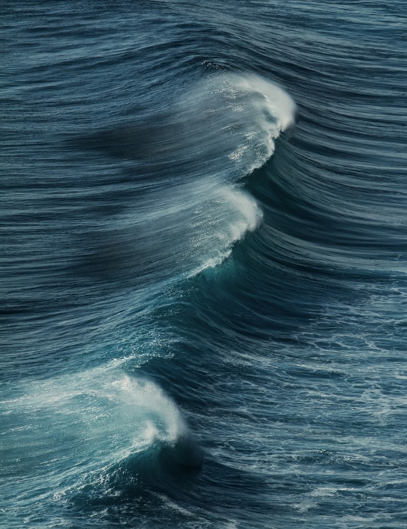Affald på strand i Sierra Leone