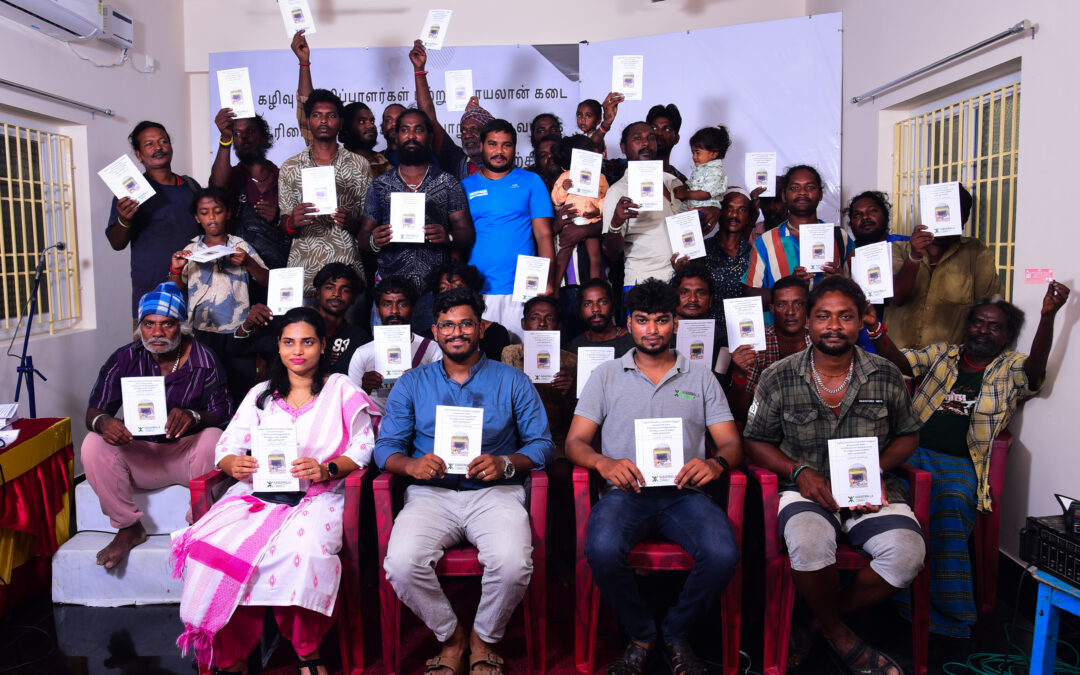 Training Underway in Chennai as part of the project From Beach to Big Bags